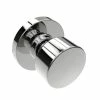 Best deal ⌛ Shaker Dummy Knob, Round Rosette in Polished Chrome ❤️ -Hardware Resources Sales Query 475