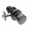 Deals ❤️ Shaker Knob Passage Door Lock, Round Rosette in Matte Black ⌛ -Hardware Resources Sales Query 477