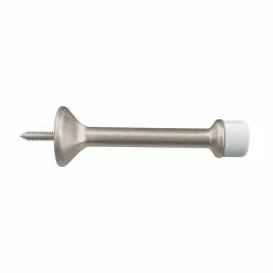 Best Sale 😍 Westcraft Rigid Doorstop 3 in. Thin Profile in Satin Nickel ✨