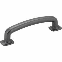 Brand new 🤩 Hardware Resources Maison Orleans 4-1/2 in. Forged Look Flat Bottom Pull in Gun Metal 🛒