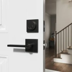 Flash Sale 👍 Premier Flat Bar Lever Entrance Door Lock in Oil Rubbed Bronze ⌛ -Hardware Resources Sales Query 513