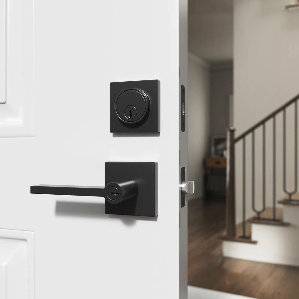 Cheapest โ Premier Flat Bar Lever Entrance Door Lock in Matte Black ๐ 5 Cheapest โ Premier Flat Bar Lever Entrance Door Lock in Matte Black ๐ - Image 3