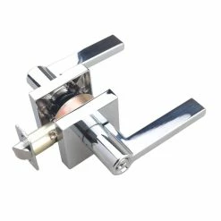 Brand new 🎁 Premier Flat Bar Lever Entrance Door Lock in Polished Chrome 👏