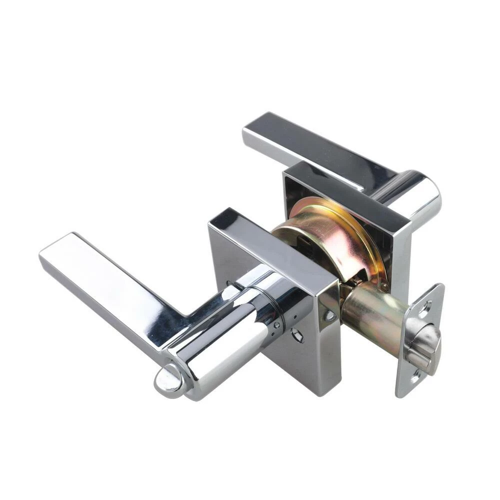 Brand new ๐ Premier Flat Bar Lever Entrance Door Lock in Polished Chrome ๐ 4 Brand new ๐ Premier Flat Bar Lever Entrance Door Lock in Polished Chrome ๐ - Image 2