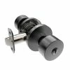 Flash Sale 👍 Shaker Knob Privacy Door Lock, Round Rosette in Matte Black 🌟 -Hardware Resources Sales Query 532