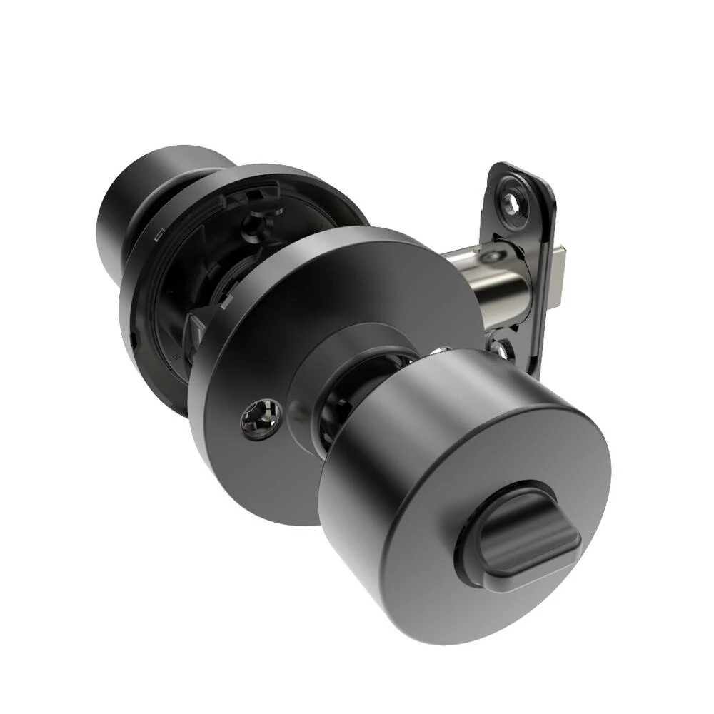 Flash Sale ๐ Shaker Knob Privacy Door Lock, Round Rosette in Matte Black ๐ 4 Flash Sale ๐ Shaker Knob Privacy Door Lock, Round Rosette in Matte Black ๐ - Image 2