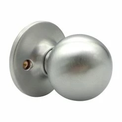 Hot Sale 🔔 Westcraft Delavan Bell Dummy Knob in Satin Chrome 🥰