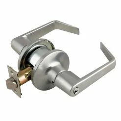 Flash Sale 👍 Westcraft 3 in. Commercial Entry Lever in Satin Chrome 🌟