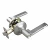 Brand new 😀 Flat Bar Lever Entrance Door Lock in Satin Nickel 💯 -Hardware Resources Sales Query 574