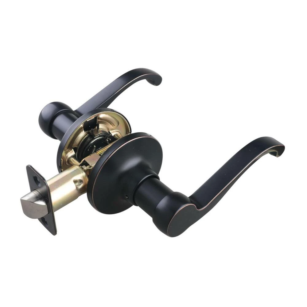 Hot Sale ๐งจ Closed Scroll Lever Passage Door Lock in Oil Rubbed Bronze ๐ 3 Hot Sale ๐งจ Closed Scroll Lever Passage Door Lock in Oil Rubbed Bronze ๐