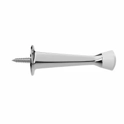 Deals 🤩 Westcraft Rigid Doorstop 3 in. Tapered Profile in Polished Chrome 😀