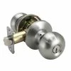 Best deal 🤩 Flat Ball Knob Entrance Lock in Satin Nickel ✨ -Hardware Resources Sales Query 598