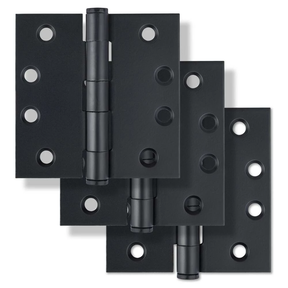 Cheap ๐ Westcraft 4 in. Steel Door Hinge in Matte Black (Pack of 3) ๐งจ 3 Cheap ๐ Westcraft 4 in. Steel Door Hinge in Matte Black (Pack of 3) ๐งจ