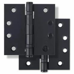 Promo 🎉 Westcraft 4 in. Steel Ball Bearing Door Hinge in Matte Black (Pack of 2) ⭐
