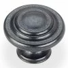 New 🌟 Hardware Resources Arcadia 1-1/4 in. Cabinet Knob with Screw in Gun Metal 🔥 -Hardware Resources Sales Query 621