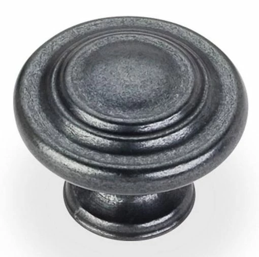 New 🌟 Hardware Resources Arcadia 1-1/4 in. Cabinet Knob with Screw in Gun Metal 🔥