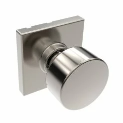 Best Pirce 🎉 Shaker Dummy Knob, Square Rosette in Satin Nickel 🧨