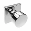 Best Sale 😀 Shaker Dummy Knob, Square Rosette in Polished Chrome 🔥 -Hardware Resources Sales Query 640