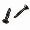 Outlet ❤️ Westcraft 1 in. #9 Steel Door Hinge Screw in Matte Black (Pack of 8) 👏 -Hardware Resources Sales Query 642