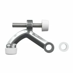 Cheap 😀 Westcraft Solid Brass Hinge Pin Doorstop in Polished Chrome 😀 -Hardware Resources Sales Query 644