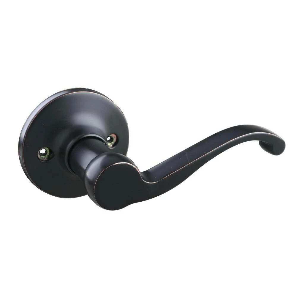 Budget ✨ Closed Scroll Lever Right Hand Dummy Door Lock in Oil Rubbed Bronze ⌛ 3 Budget ✨ Closed Scroll Lever Right Hand Dummy Door Lock in Oil Rubbed Bronze ⌛