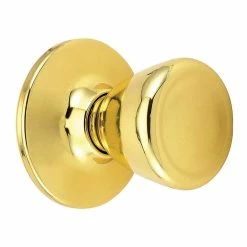 Deals 🎉 Westcraft Delavan Tulip Dummy Knob in Polished Brass 🔔