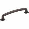 Promo ⌛ Hardware Resources Belcastel 1 5-7/8 in. Flat Bottom Pull in Distressed Oil Rubbed Bronze 🛒
