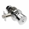 Best Pirce 🧨 Shaker Knob Entrance Door Lock, Round Rosette in Polished Chrome 💯 -Hardware Resources Sales Query 678