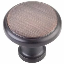 Wholesale 👍 Hardware Resources Gatsby 1-1/8 in. Cabinet with Screw in Brushed Oil Rubbed Bronze 🧨