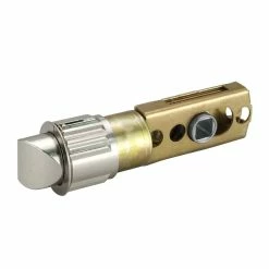 New 🥰 Privacy and Passage Square Spindle Drive Spring Latch in Satin Nickel ❤️