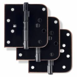 Best deal 🤩 Westcraft 4 in. Steel Security Door Hinge in Oil Rubbed Bronze (Pack of 3) 😀