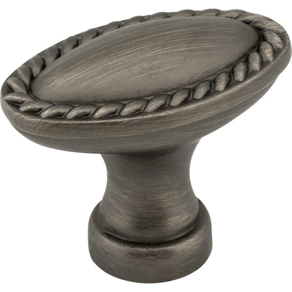 Hot Sale 😍 Hardware Resources Lindos 1-3/8 in. Cabinet Knob with Screw in Brushed Pewter 🎁 3 Hot Sale 😍 Hardware Resources Lindos 1-3/8 in. Cabinet Knob with Screw in Brushed Pewter 🎁