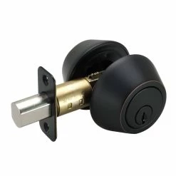 Budget 🔥 Deadbolt Lock Double Cylinder in Oil Rubbed Bronze 💯