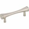 Flash Sale ✨ Hardware Resources Sedona 4 in. 3-Hole Cabinet Bar Pull with 2-Screw in Satin Nickel 🎉 -Hardware Resources Sales Query 752