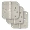 Budget 🔔 Westcraft 4 in. Steel Security Door Hinge in Satin Nickel (Pack of 3) 🎉 -Hardware Resources Sales Query 782