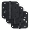 Coupon 🔥 Westcraft 4 in. Steel Security Door Hinge in Matte Black (Pack of 3) 🎉 -Hardware Resources Sales Query 784