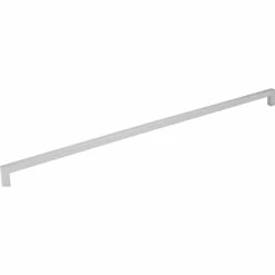 Wholesale 😉 Hardware Resources Stanton 457 mm. Square Cabinet Bar Pull with 2-Screw in Matte Silver ⭐