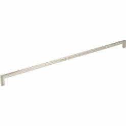 Best reviews of 🔥 Hardware Resources Stanton 457 mm. Square Cabinet Bar Pull with 2-Screw in Satin Nickel 👏
