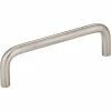 Cheap 🔔 Hardware Resources Torino 4-1/8 in. Steel Wire Cabinet Pull with 2-Screw in Satin Nickel 🤩 -Hardware Resources Sales Query 821