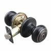 Buy 👍 Ridged Flat Ball Knob Entrance Lock in Oil Rubbed Bronze 🌟 -Hardware Resources Sales Query 828