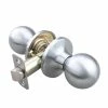 New ❤️ Ball Knob Passage Door Lock in Satin Chrome 🔥 -Hardware Resources Sales Query 83