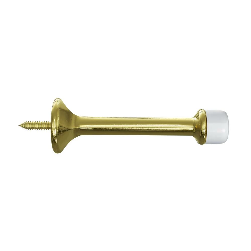 Flash Sale 🤩 Westcraft Rigid Doorstop 3 in. Thin Profile in Polished Brass (Pack of 10) ✔️ 3 Flash Sale 🤩 Westcraft Rigid Doorstop 3 in. Thin Profile in Polished Brass (Pack of 10) ✔️