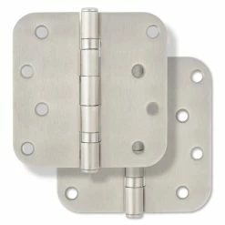 Outlet 👍 Westcraft 4 in. Steel Ball Bearing Door Hinge in Satin Nickel (Pack of 2) 😀
