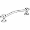 Promo 👍 Hardware Resources Syracuse 4-7/8 in. Modern Cabinet Pull with 2-Screw in Polished Chrome 🛒 -Hardware Resources Sales Query 851