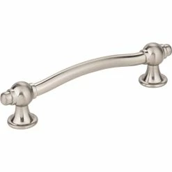 Best reviews of 👍 Hardware Resources Syracuse 4-7/8 in. Modern Cabinet Pull with 2-Screw in Satin Nickel 🎉
