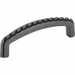 Brand new 🛒 Hardware Resources Cypress 3-3/8 in. 3-Hole Cabinet Pull with 2-Screw in Gun Metal 🎁