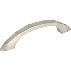 Discount 😀 Hardware Resources Drake 7/16 in. Zinc Cabinet Pull in Satin Nickel 🎉