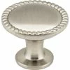Coupon ✨ Hardware Resources Lindos 1-1/4 in. Cabinet Knob with Screw in Satin Nickel 🌟
