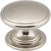 Hot Sale 👍 Hardware Resources Durham 1 in. Cabinet Knob in Satin Nickel 😀 -Hardware Resources Sales Query 930