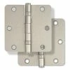 Discount 🔔 Westcraft 3-1/2 in. Steel Ball Bearing Door Hinge in Satin Nickel (Pack of 2) 🥰 -Hardware Resources Sales Query 948